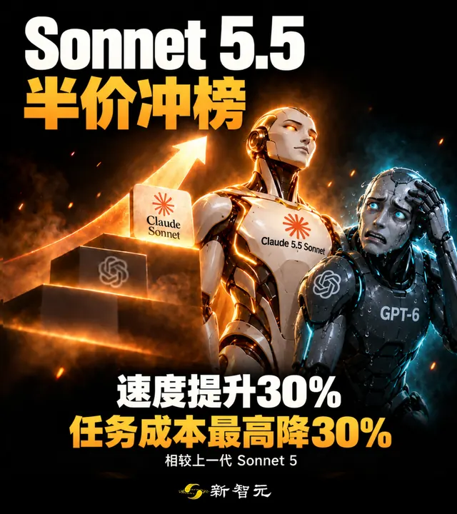 刚刚，性价比之王Sonnet 5.5发布！