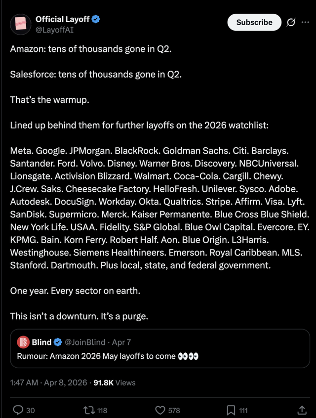 裁掉8千人后，小扎AI屠宰场“炼化”在职员工！
