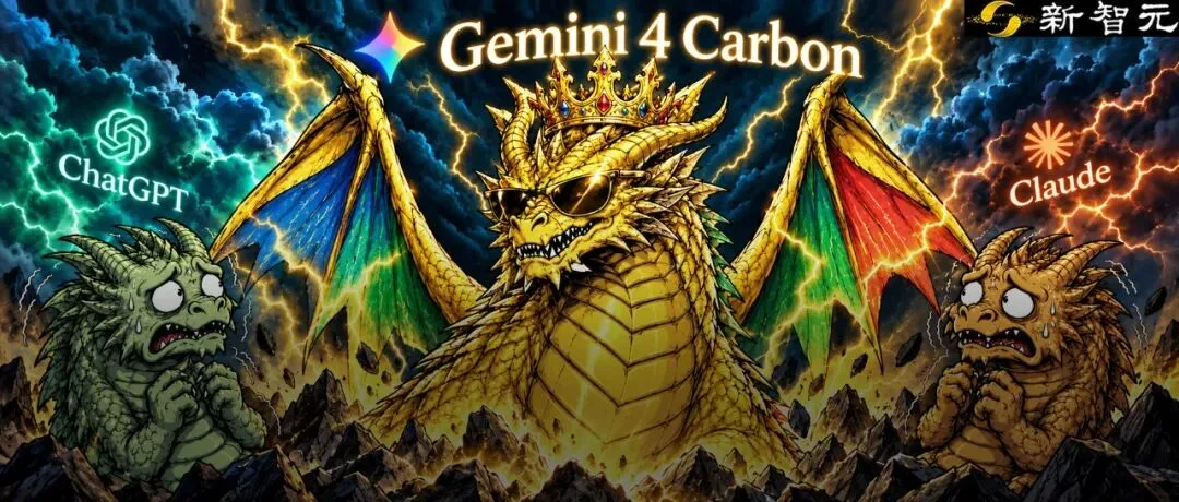 Google发布Gemini 4 Carbon，多项基准测试重返全球第一