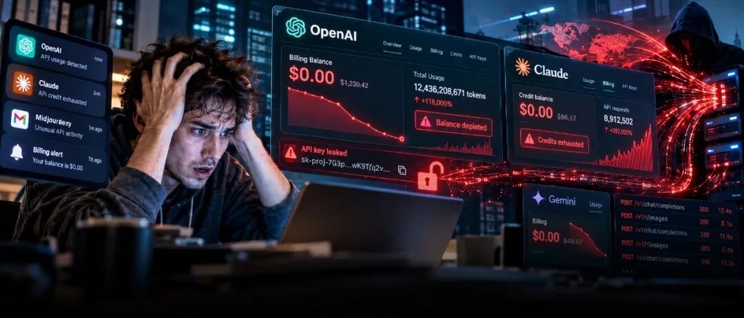 OpenCode爆发严重安全漏洞：全球开发者API密钥遭大规模盗刷，黑客利用余额训练模型