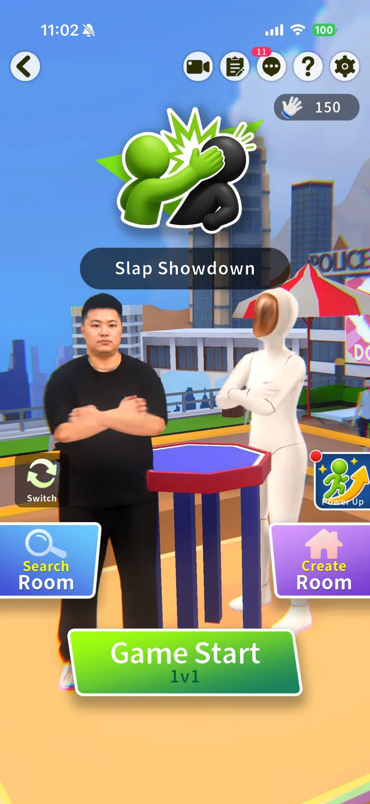 赤子城与Viggle联手：世界模型技术落地3D社交小游戏「Slap Showdown」